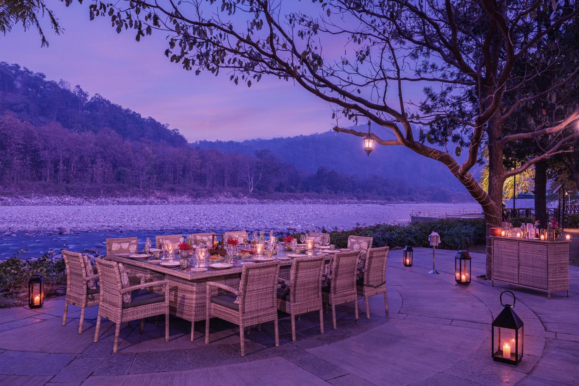The Riverview Retreat Corbett By Leisure Hotels Garjia Exterior foto